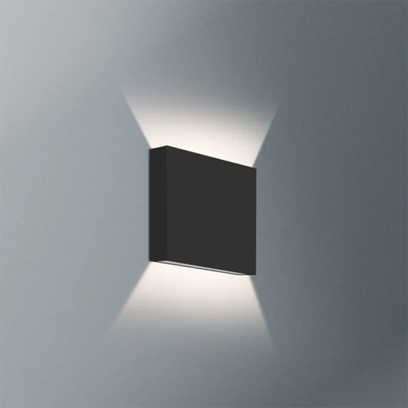 19802 IP54 6W 360Lm Lampu Dinding Luar Ruangan LED