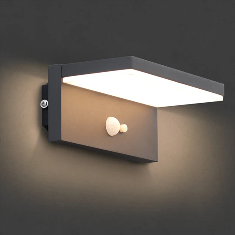 17329 Lampu Dinding Penerangan Luar Ruangan Tenaga Surya LED